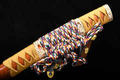 Oda Nobunaga Hamon Tachi Steel Katana | NIMOFAN - 580872403011482
