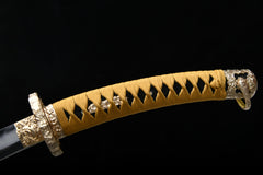 Oda Nobunaga Hamon Tachi Steel Katana | NIMOFAN - 580872403011482