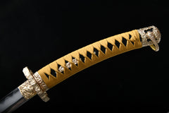 Oda Nobunaga Hamon Tachi Steel Katana | NIMOFAN - 580872403011482