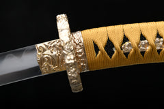 Oda Nobunaga Hamon Tachi Steel Katana | NIMOFAN - 580872403011482