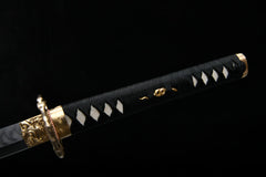 Twin Dragon Wolf-Tooth Polish T10 Steel Katana | NIMOFAN - 530872403081492