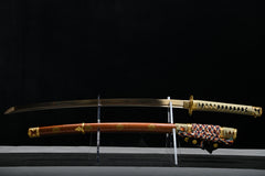 Toyotomi Hideyoshi Gold Tachi Steel Katana | NIMOFAN - 420872403081490