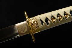 Toyotomi Hideyoshi Gold Tachi Steel Katana | NIMOFAN - 420872403081490