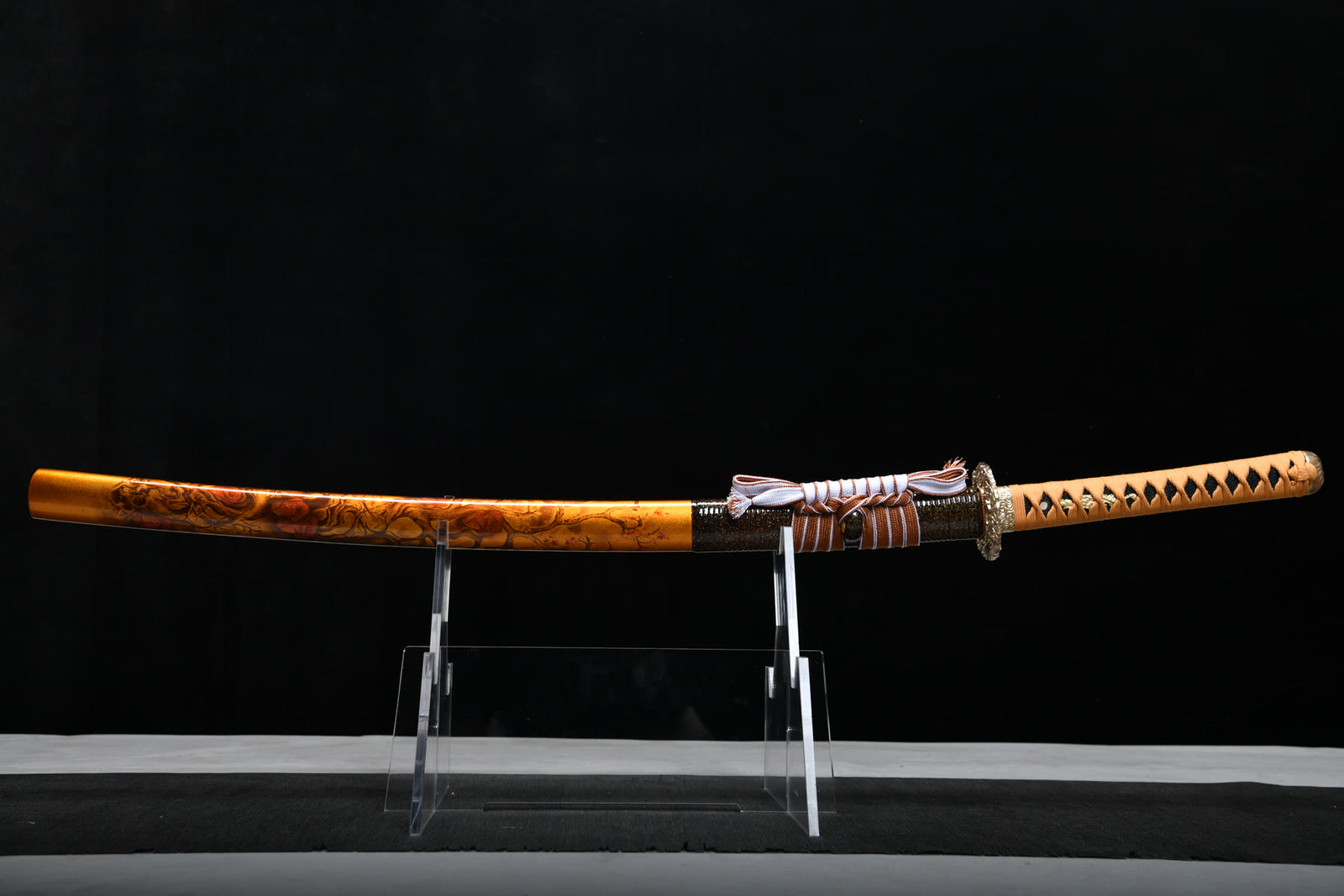 Cloud Dragon Blackened Copper 1060 Steel Katana | NIMOFAN - 420872403101498