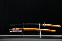 Cloud Dragon Blackened Copper 1060 Steel Katana | NIMOFAN - 420872403101498