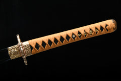 Cloud Dragon Blackened Copper 1060 Steel Katana | NIMOFAN - 420872403101498
