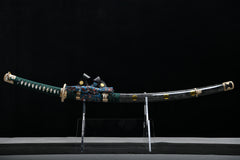 Imperial Chrysanthemum Tachi T10 Steel Katana | NIMOFAN - 670872403101493
