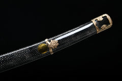 Imperial Chrysanthemum Tachi T10 Steel Katana | NIMOFAN - 670872403101493