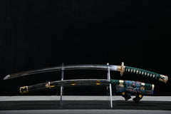 Imperial Chrysanthemum Tachi T10 Steel Katana | NIMOFAN - 670872403101493