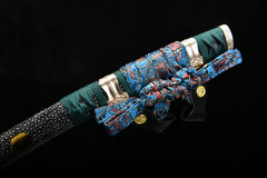 Imperial Chrysanthemum Tachi T10 Steel Katana | NIMOFAN - 670872403101493