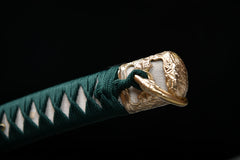 Imperial Chrysanthemum Tachi T10 Steel Katana | NIMOFAN - 670872403101493