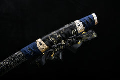 Sakura Curved-Tsuka Tachi Steel Katana | NIMOFAN - 890872403101494