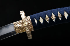 Sakura Curved-Tsuka Tachi Steel Katana | NIMOFAN - 890872403101494