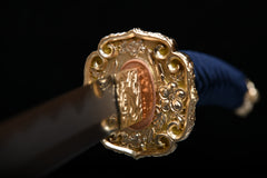 Sakura Curved-Tsuka Tachi Steel Katana | NIMOFAN - 890872403101494