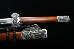 Silver Dragon Steel Tang Dao | NIMOFAN - 630872403101496