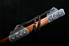 Silver Dragon Steel Tang Dao | NIMOFAN - 630872403101496