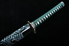 Little Dragon King Flame Hamon Steel Katana | NIMOFAN - 710872403151503