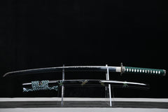 Little Dragon King Flame Hamon Steel Katana | NIMOFAN - 710872403151503