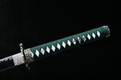 Little Dragon King Flame Hamon Steel Katana | NIMOFAN - 710872403151503