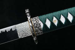 Little Dragon King Flame Hamon Steel Katana | NIMOFAN - 710872403151503