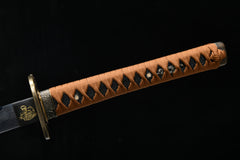 Auspicious Beast Blue Finish 1060 Steel Katana | NIMOFAN - 710872403171506