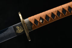Auspicious Beast Blue Finish 1060 Steel Katana | NIMOFAN - 710872403171506