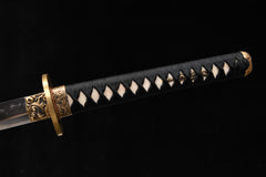 Piercing Cloud Dragon Fire Hamon T10 steel Katana | NIMOFAN - 630872407171605