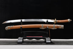 Water Dragon Yanling Hamon T10 steel Chinese Sword | NIMOFAN - 050872407171607