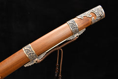 Water Dragon Yanling Hamon T10 steel Chinese Sword | NIMOFAN - 050872407171607