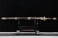 Gentleman Phoenix Pattern folded steel Chinese Jian | NIMOFAN - 850872407171608