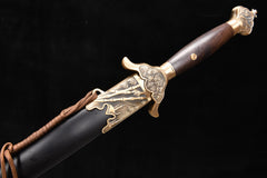 Gentleman Phoenix Pattern folded steel Chinese Jian | NIMOFAN - 850872407171608