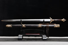 Gentleman Phoenix Pattern folded steel Chinese Jian | NIMOFAN - 850872407171608