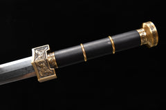 Ruyi Pattern Steel folded steel Chinese Jian | NIMOFAN - 340872407171609