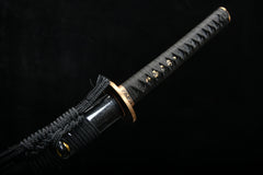 Hannya Flame Hamon T10 Steel Katana | NIMOFAN - 630872403251514
