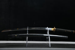Hannya Flame Hamon T10 Steel Katana | NIMOFAN - 630872403251514