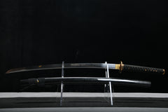 Hannya Flame Hamon T10 Steel Katana | NIMOFAN - 630872403251514