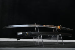 Hannya Flame Hamon T10 Steel Katana | NIMOFAN - 630872403251514