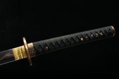 Hannya Flame Hamon T10 Steel Katana | NIMOFAN - 630872403251514