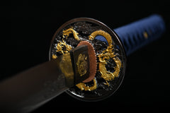Kyara Carving 1060 Steel Katana | NIMOFAN - 810872403251515