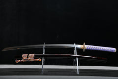 Cloud Dragon Reverse-Wave Hamon Steel Katana | NIMOFAN - 340872403251516