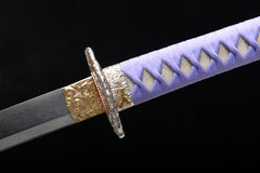 Cloud Dragon Reverse-Wave Hamon Steel Katana | NIMOFAN - 340872403251516