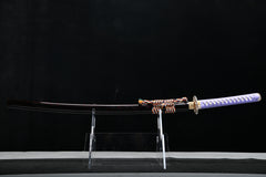 Cloud Dragon Reverse-Wave Hamon Steel Katana | NIMOFAN - 340872403251516