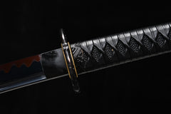 Dark Fragrance Hamon T10 steel Katana | NIMOFAN - 820872408191619