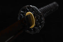 Dark Fragrance Hamon T10 steel Katana | NIMOFAN - 820872408191619
