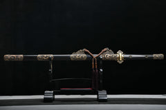 Deluxe Copper Fittings folded steel Tang Dao | NIMOFAN - 060872404081529
