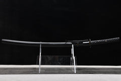 Sea Hawk Blackened Finish T10 steel Katana | NIMOFAN - 820872408191620