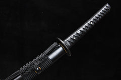 Sea Hawk Blackened Finish T10 steel Katana | NIMOFAN - 820872408191620