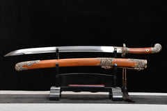Shen Lian Xiuchun Redwood folded steel Chinese Sword | NIMOFAN - 350872408191621