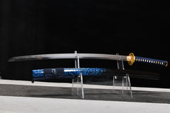 Golden Chrysanthemum T10 steel Katana | NIMOFAN - 040872408211623