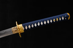 Golden Chrysanthemum T10 steel Katana | NIMOFAN - 040872408211623
